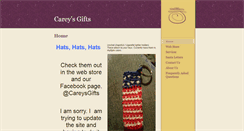 Desktop Screenshot of careysgifts.com